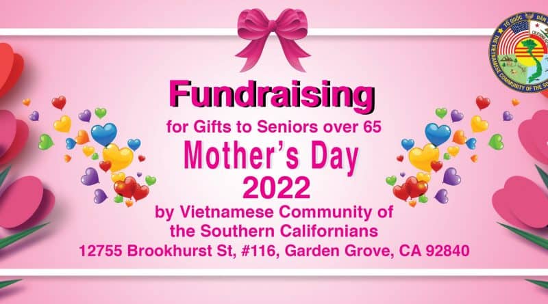 Fundraising Mother Day 2022 Gifts for Senior – Quà cho Mẹ và các Bác Gái Cao Niên Độc Thân