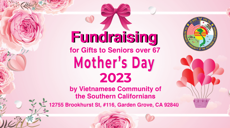 Fundraising for Mother Day 2023 Gifts for Senior – Quà cho Mẹ và các Bác Gái Cao Niên Độc Thân