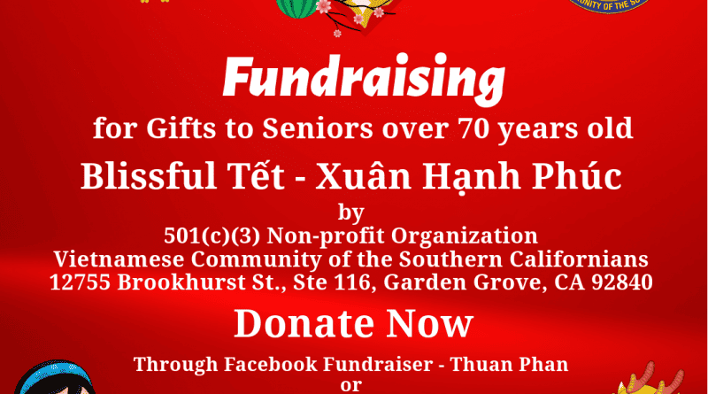 Fundraising for Lunar New Year 2024 Gifts for Seniors – Quà Tết cho Người Cao Niên